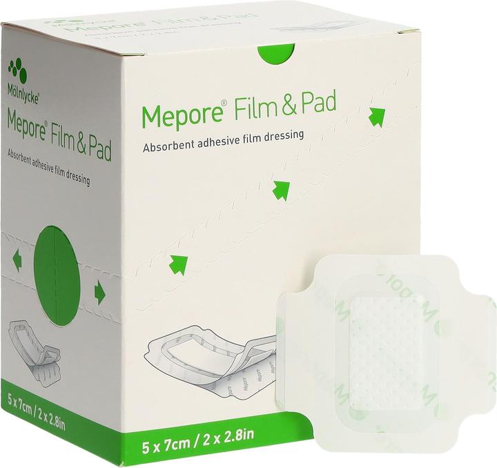 Mepore Film & Pad 5x7cm square (neu) 85 Stk (85 x)