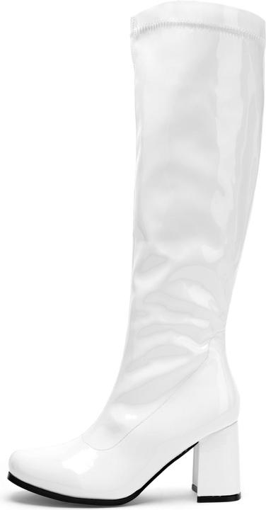 Produktbild Pleaser Schmalschaft Stiefel Stretchlack weiss