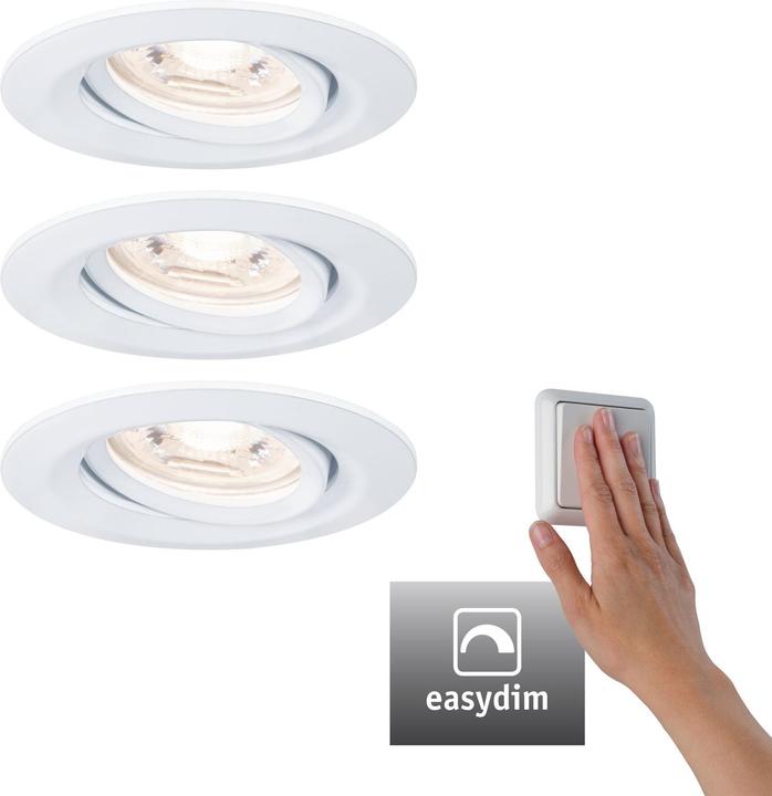 Actual product image Paulmann Nova Mini recessed luminaire (300 lm)