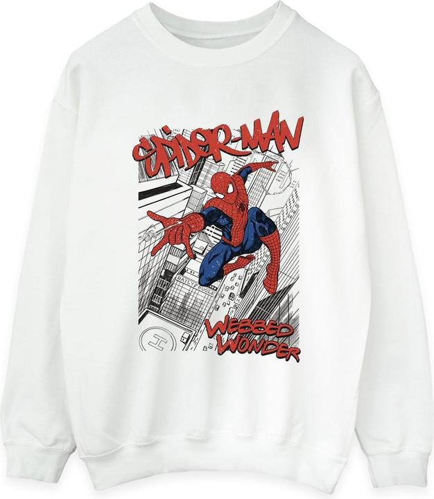 Produktbild SpiderMan Sketch City Sweatshirt (XXL)