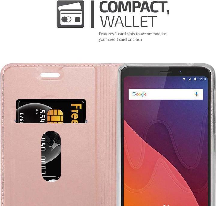 Actual product image Cadorabo Book Classy Style Cover (Wiko View XL)