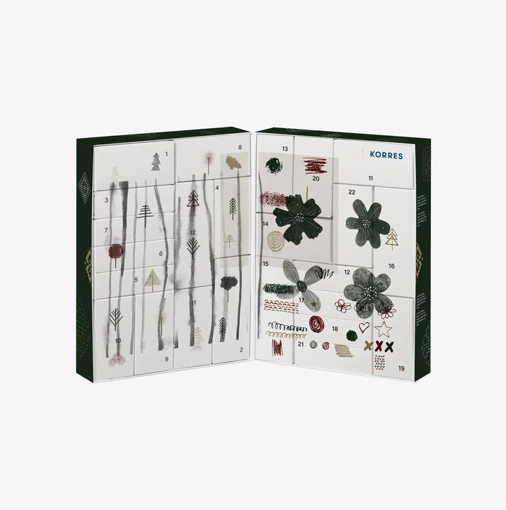 Actual product image Korres Advent calendar