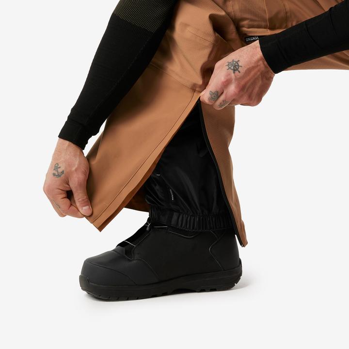 Image du produit Dreamscape Pantalon de snowboard Pantalon de ski adulte - SNB 500 camel (S)