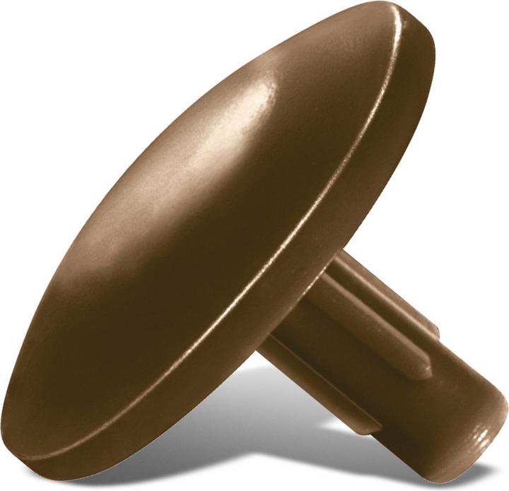 Actual product image Spax Cap R 89013 head bore mahogany plastic