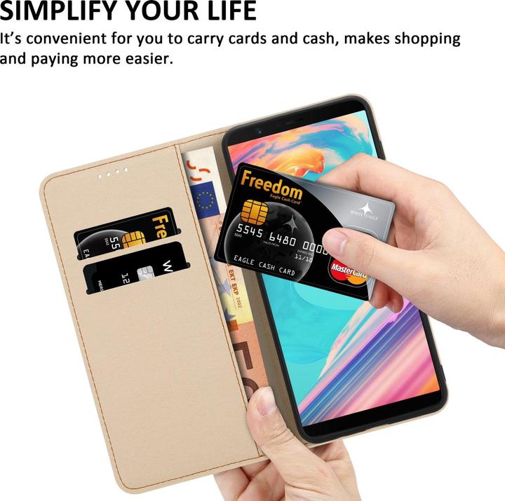 Produktbild Cadorabo Book Hülle mit Print für OnePlus 5T (OnePlus 5T)