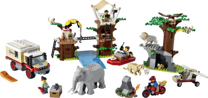 Image du produit LEGO Camp de sauvetage des animaux (60307, LEGO City, LEGO difficiles à trouver)