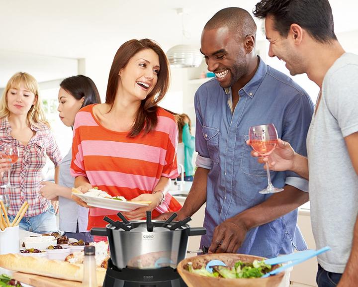 Immagine prodotto Caso Set FonDue (Fondue Chinoise, Fondue di formaggio, Fondue al cioccolato)