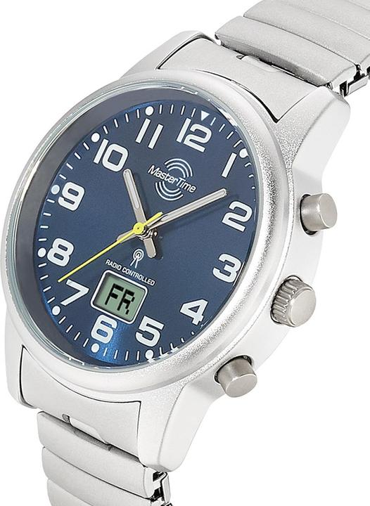 Produktbild Master Time MTLA-10821-32M Damen-Funkuhr Zugband 34mm 3ATM (Funkuhr, 34 mm)