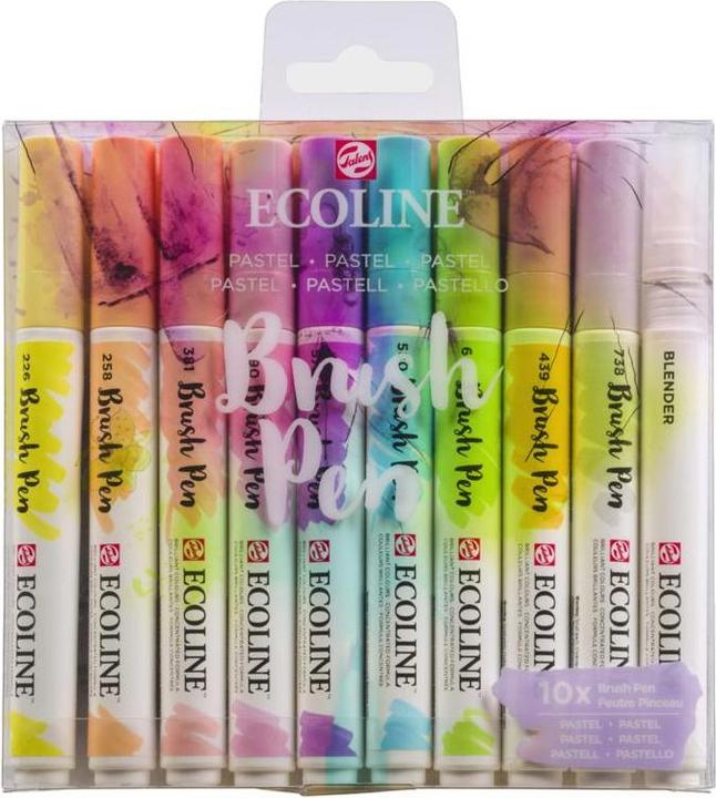 Actual product image Talens Brush Pen (Multicoloured, Rose, 10 x)