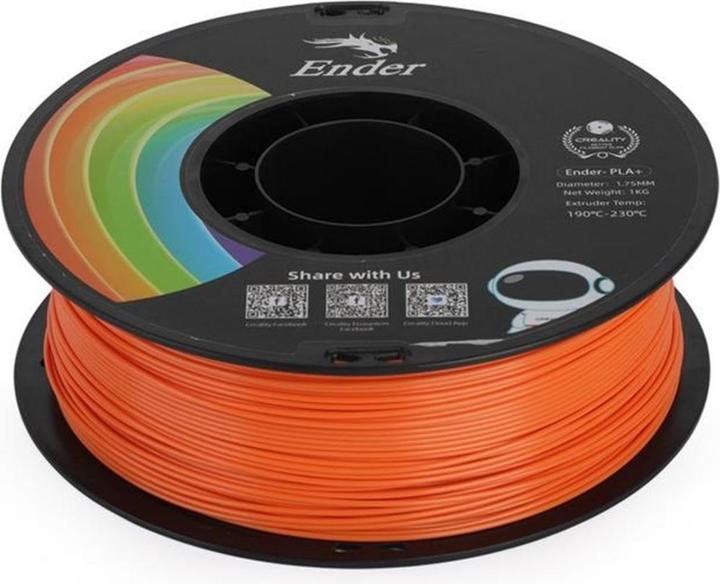 Image du produit Creality Ender (PLA+ LECTURE, 1.75 mm, 1000 g, Orange)