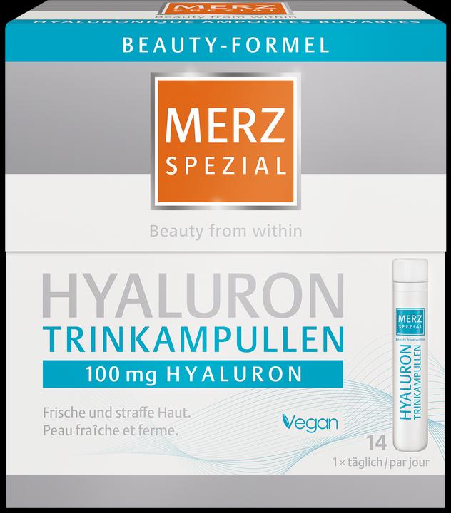 Actual product image Merz Spezial Hyaluron drinking ampoules (14 Piece, Ampoule, 557 g)