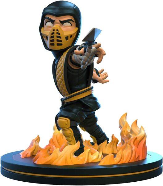 Quantum Mechanix Mortal Kombat Q-Fig Diorama Scorpion 10 cm