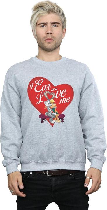 Image du produit Looney Tunes - Sweat BUGS BUNNY AND LOLA VALENTINE'S DAY LOVE ME - Homme (XL)