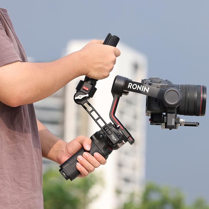 Actual product image Ulanzi EG03 Claw Quick Release Sling Handgrip For DJI RS 3/RS 3 Mini/RS 3 Pro/RS 2 Stabiliser (Gimbal handle)