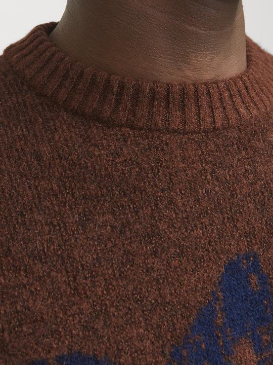Produktbild Jack & Jones Jorollie Knit Crew Neck Styd Aw24 (L)