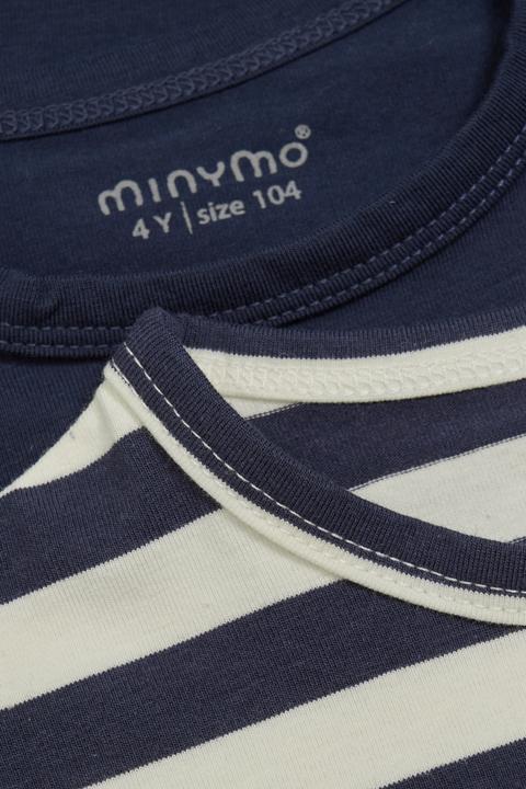 Actual product image Minymo Kid's Basic 32 -T-Shirt S/S (2-pack) (146)