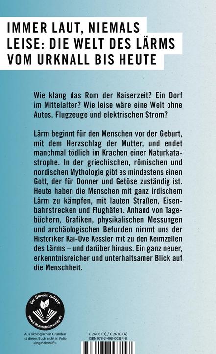 Actual product image Die Welt ist laut (German, Kai-Ove Kessler, 2023)