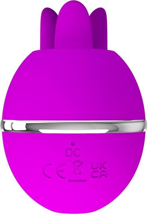 Image du produit Pretty Love Gemini Ball Violet. Vibromasseur Rond En Silicone