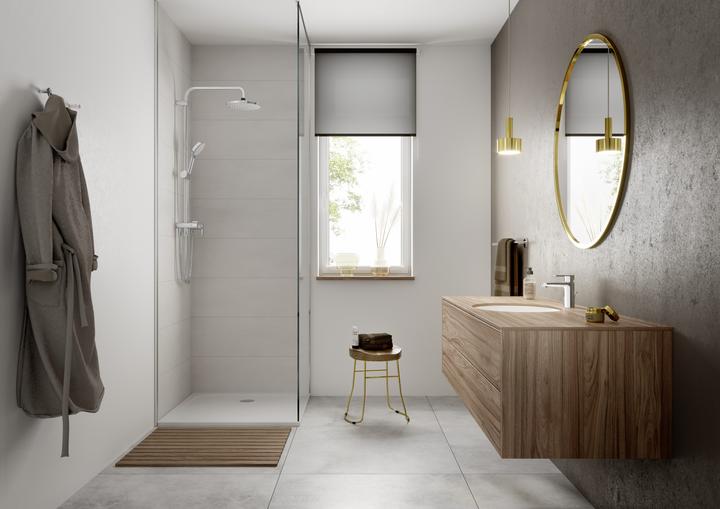 Actual product image hansgrohe Vernis Blend surface-mounted single-lever shower mixer
