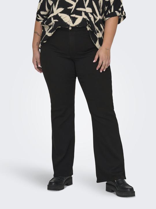 Actual product image Only Flared mid waist jeans Flared fit jeans (W54/L30)