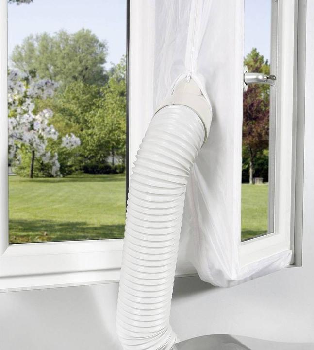 Actual product image EMZ Window seal, for mobile air conditioners, perimeter 4 m, white.