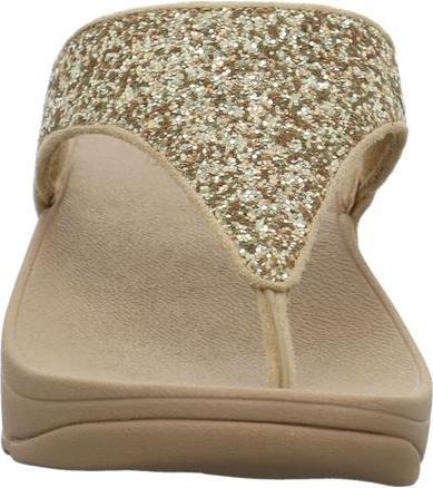 Actual product image Fitflop Lulu Glitter Toe Thongs (40)