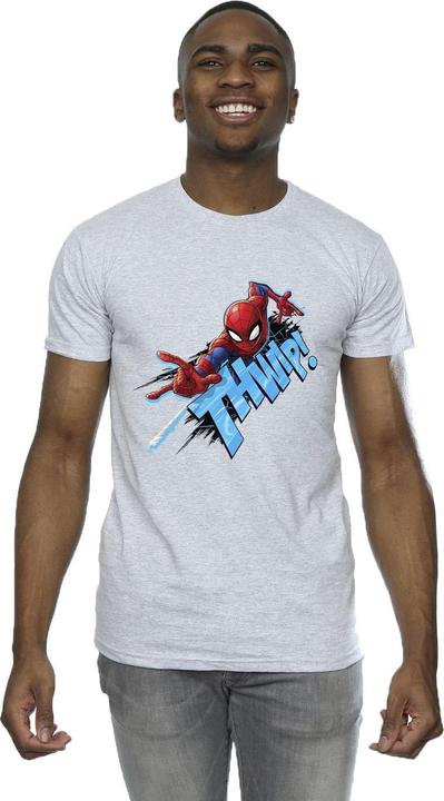 Actual product image Mens Spider-Man Thump T-Shirt (5XL)
