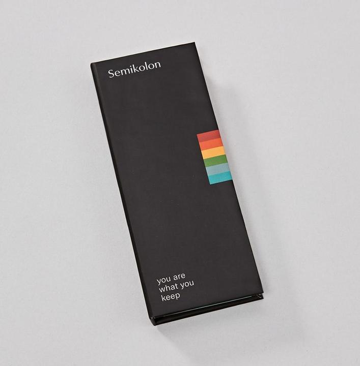 Actual product image Semikolon Sticky notes in booklet (5 x 7.5 cm, 5 x 3.5 cm)