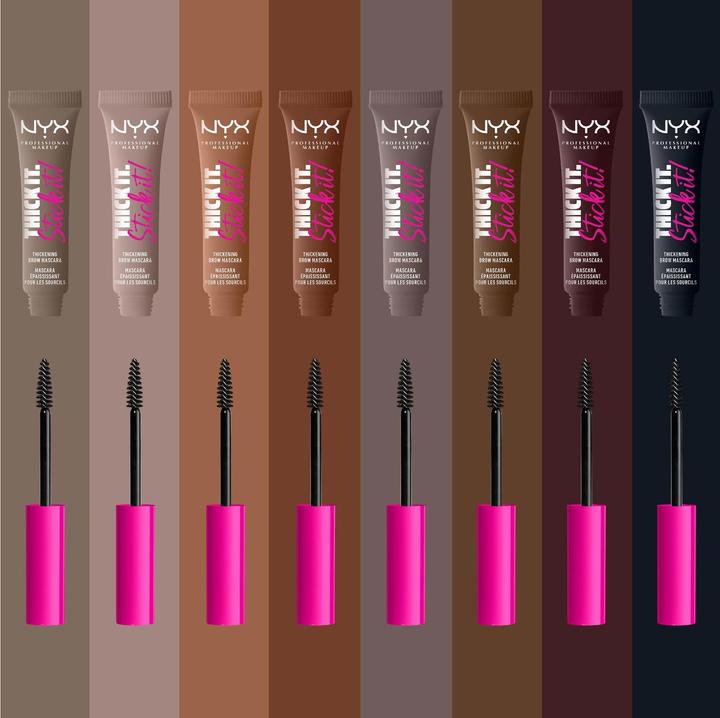 Actual product image NYX Professional Make-Up Brow Mascara Taupe (Taupe)