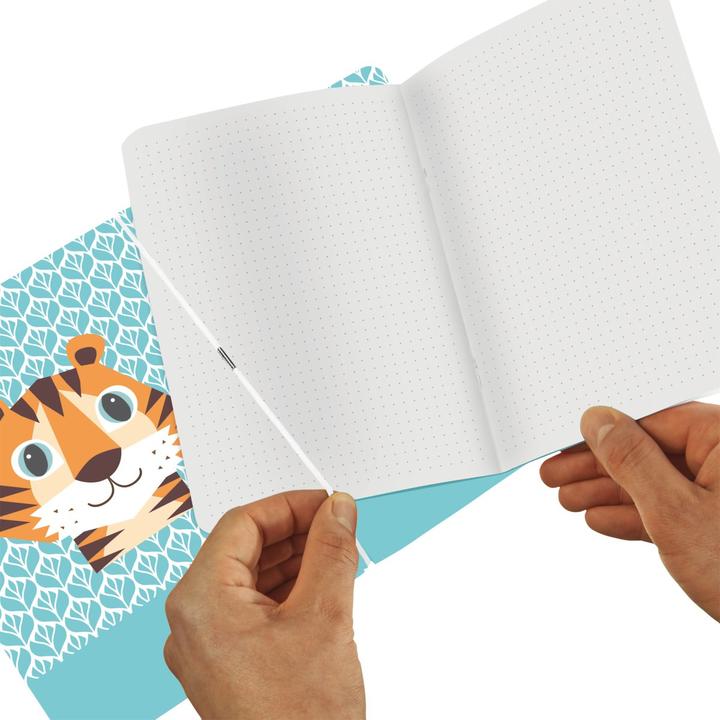 Actual product image Herlitz my.book notebook 40 sheets (A5, Plain, Soft cover)