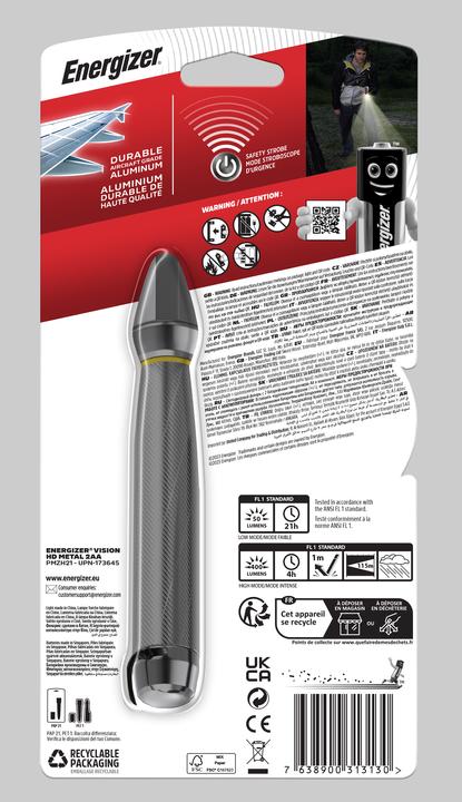 Actual product image Energizer Vision HD Performance (16 cm, 400 lm)