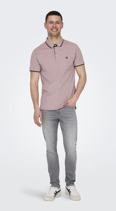Actual product image Only & Sons Onsfletcher Life Slim Ss Polo Noos (XS)
