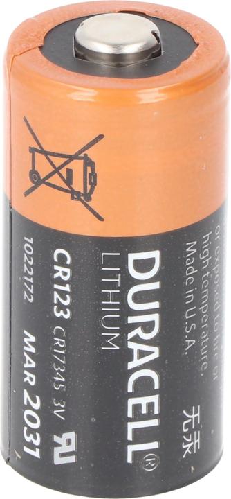 Actual product image Duracell Lithium (10 pcs., CR123A, 1400 mAh)