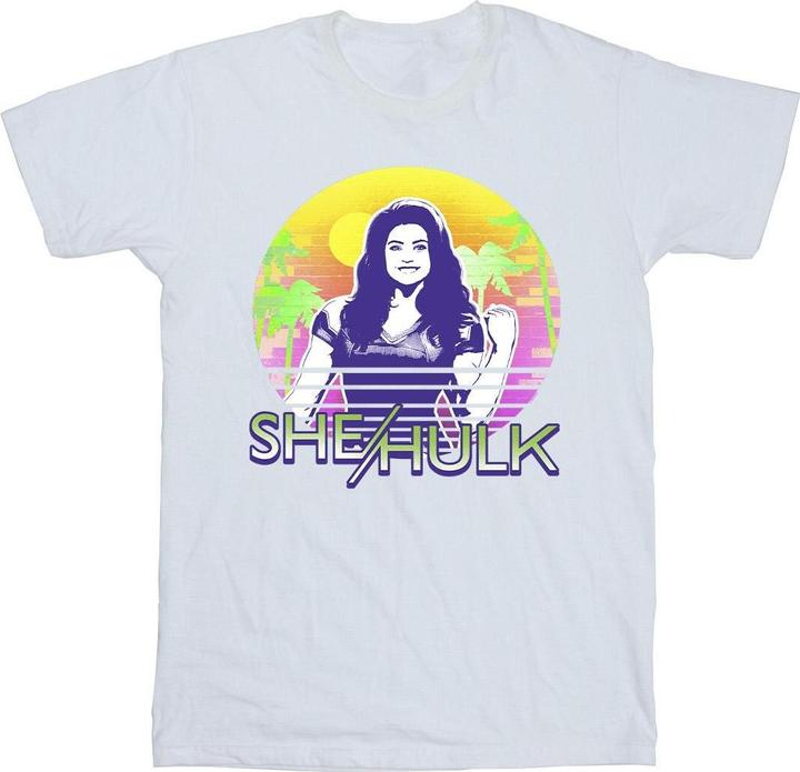 Image du produit - T-shirt SHE-HULK: ATTORNEY AT LAW SUNSET SMILE - Homme (XXL)