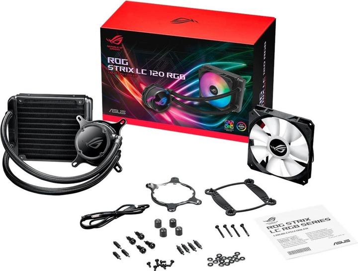 Actual product image ASUS ROG Strix LC 120 RGB