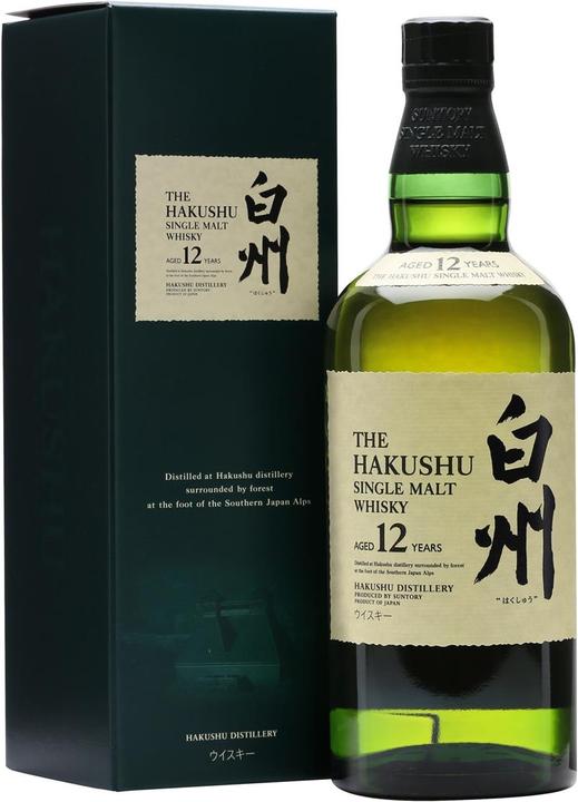 Immagine prodotto Suntory 12 anni Hakushu (Single Malt, Whisky giapponese, 1 x 70 cl)
