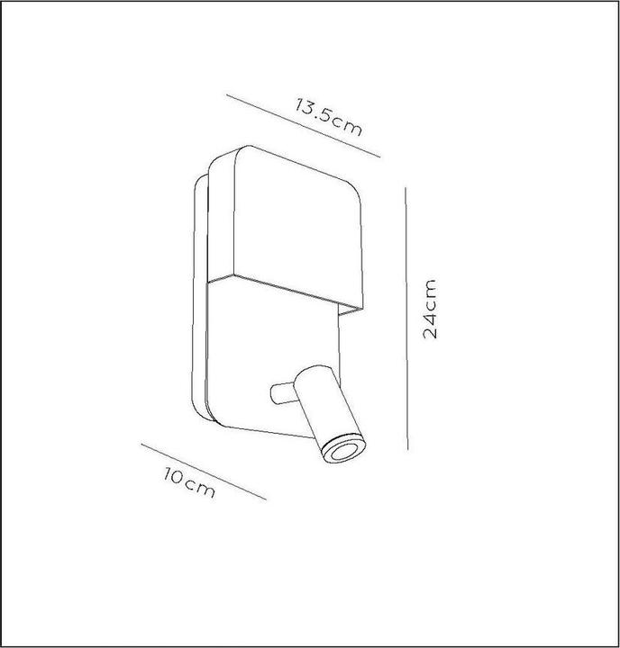 Actual product image Lucide Boxer (140 lm)