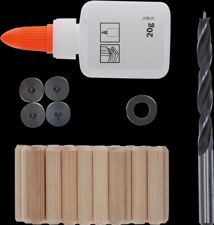 Produktbild Bosch Zubehör 32tlg. Dübel-Set D= 8 mm L= 40 mm (32 Stk.)