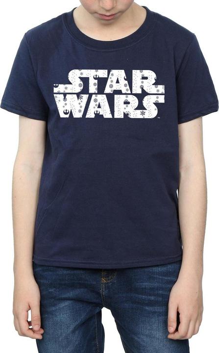 Image du produit Star Wars - T-shirt CHRISTMAS LOGO - Garçon (128)