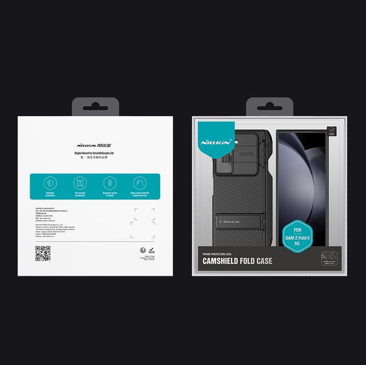 Image du produit Nillkin CamShield Fold Case for Samsung Galaxy Z Fold 6 5G with Stylus Holder - Noir (Samsung Galaxy Z Fold6)