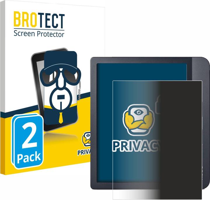 Produktbild BROTECT Sichtschutzfolie Anti-Spy Privacy Folie Blaulicht-Schutz (Kobo Libra H2O)