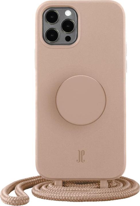 Image du produit Just Elegance JE PopGrip Étui pour iPhone 12 Pro Max 6,7? (Beige AW/SS23) (Apple iPhone 12 Pro Max)