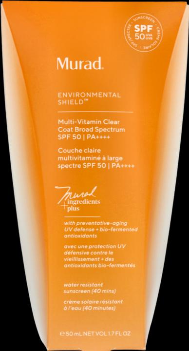 Produktbild Murad Multi-Vitamin Clear Coat Cream SPF50 (Sonnencreme Gesicht, SPF 50, 50 ml)