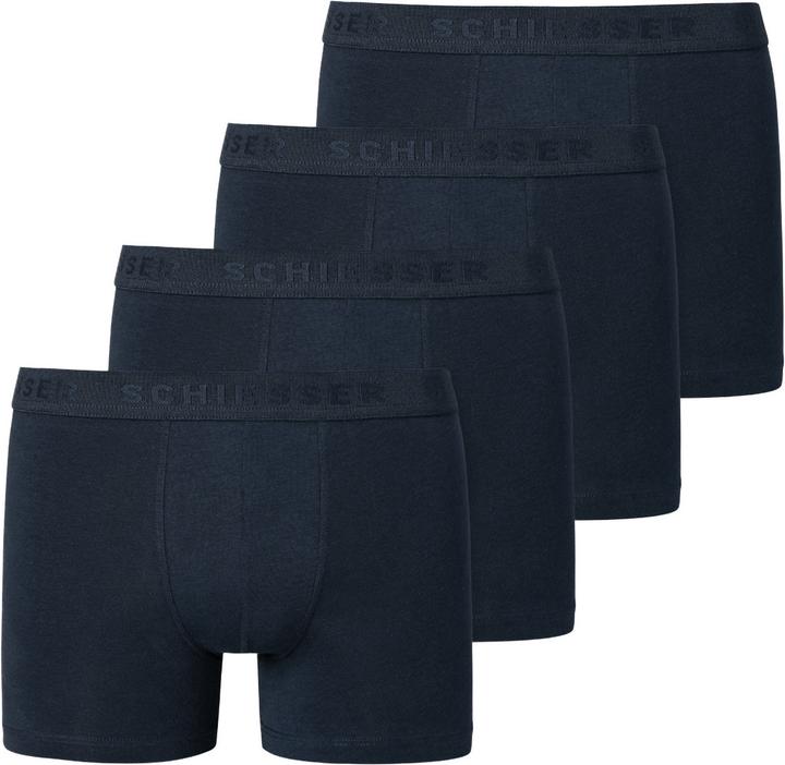 Schiesser 4er Pack Teens Boys 95/5 Organic Cotton Shorts / Pants