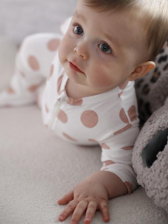 Actual product image Vertbaudet 3er-Pack Baby Strampler mit Reissverschluss BASICS (50)