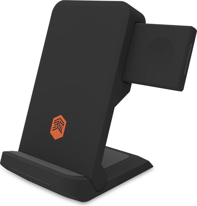 Immagine prodotto STM ChargeTree Go Cuffie, Smartphone, Smartwatch, Orologio Nero Ricarica senza fili USB Indoor (20 W)