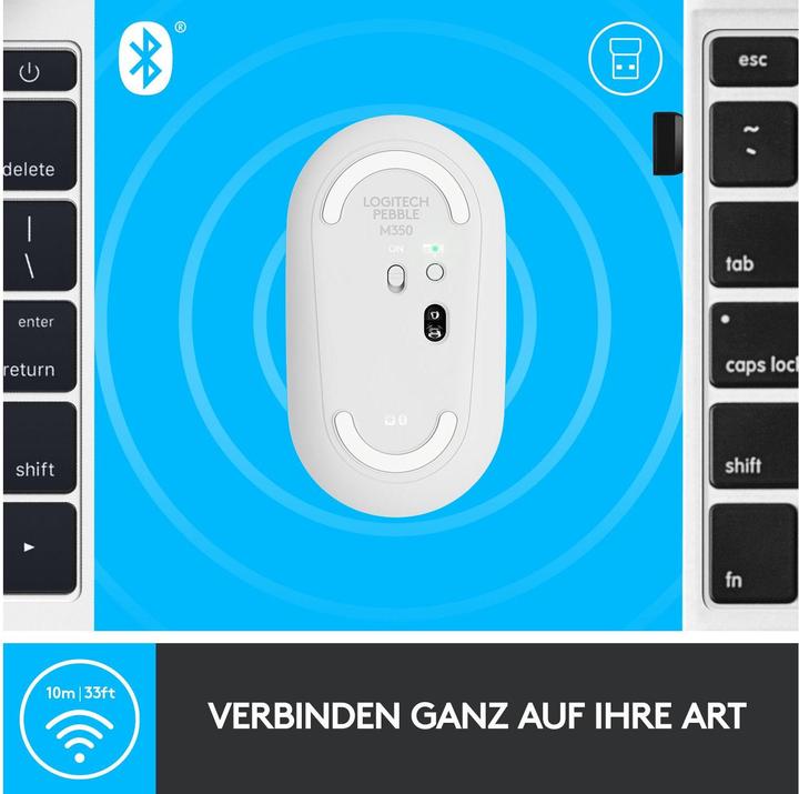 Actual product image Logitech Pebble M350 (Wireless)