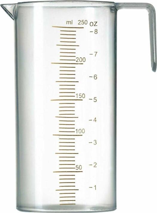 Comair Messbecher 250ml transp.