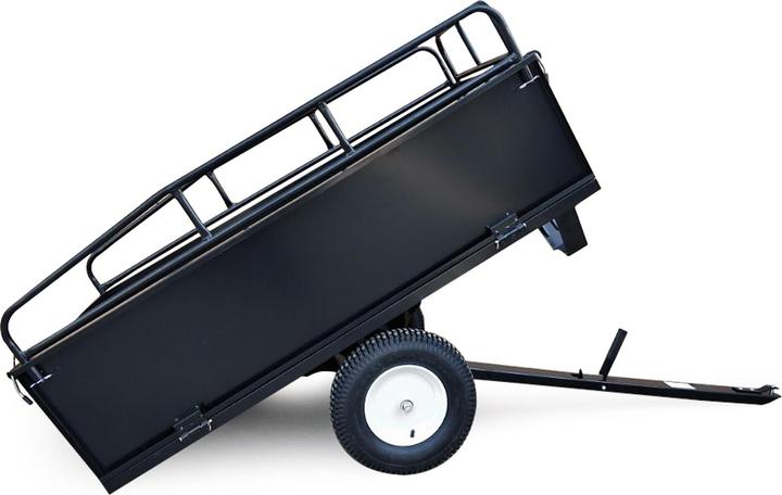 Produktbild Wiltec Kippanhänger 200x78x94,5cm 300kg Rasentraktor Kipper Kippmulde Garten (Rasentraktor, Gartenmaschinen Ersatzteile)