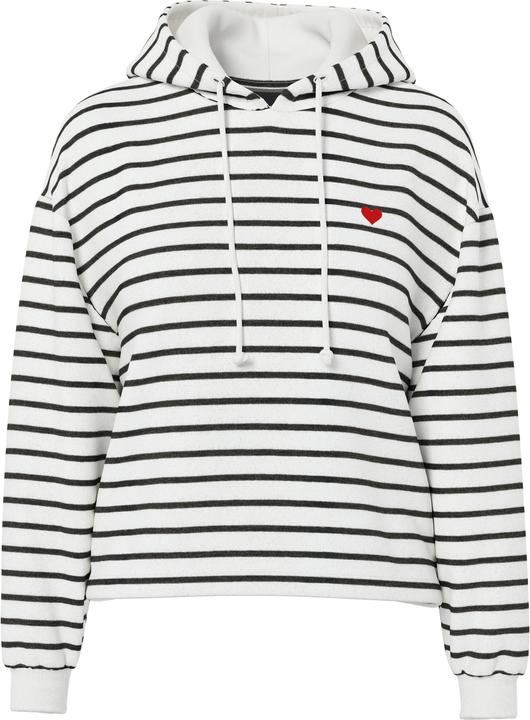 Produktbild Pieces Pcchilli Ls Hoodie Stripes Emb Noos Bc (XS)
